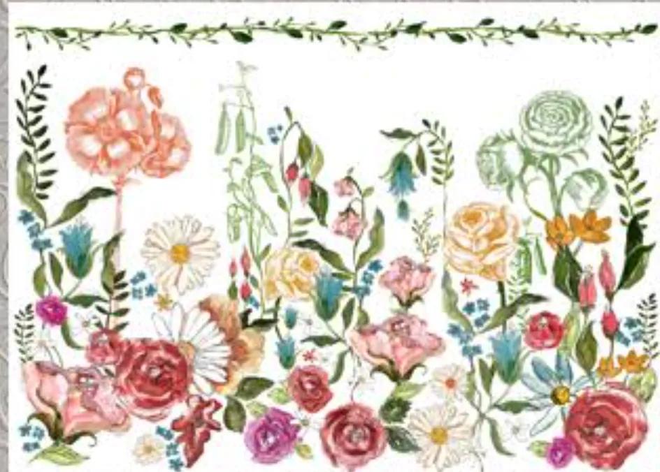 Wander 61x84 cm Decor Transfer (Kolay Transfer)