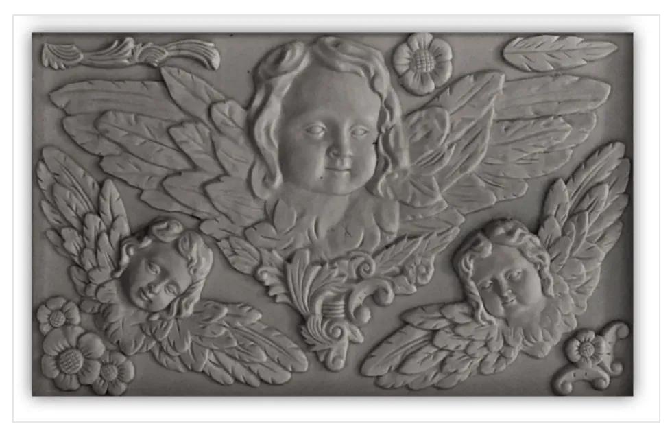 Cherubs 15x25 cm Decor Moulds (Dekor Kalıbı)