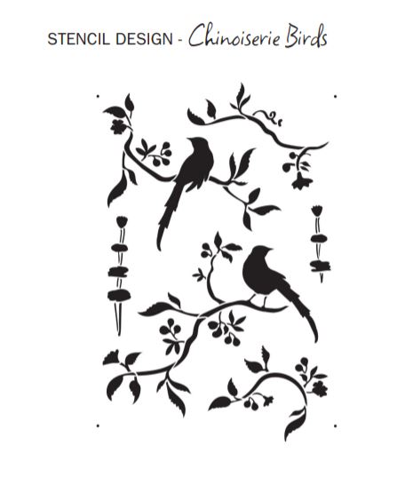 Chinoiserie Birds (A3)