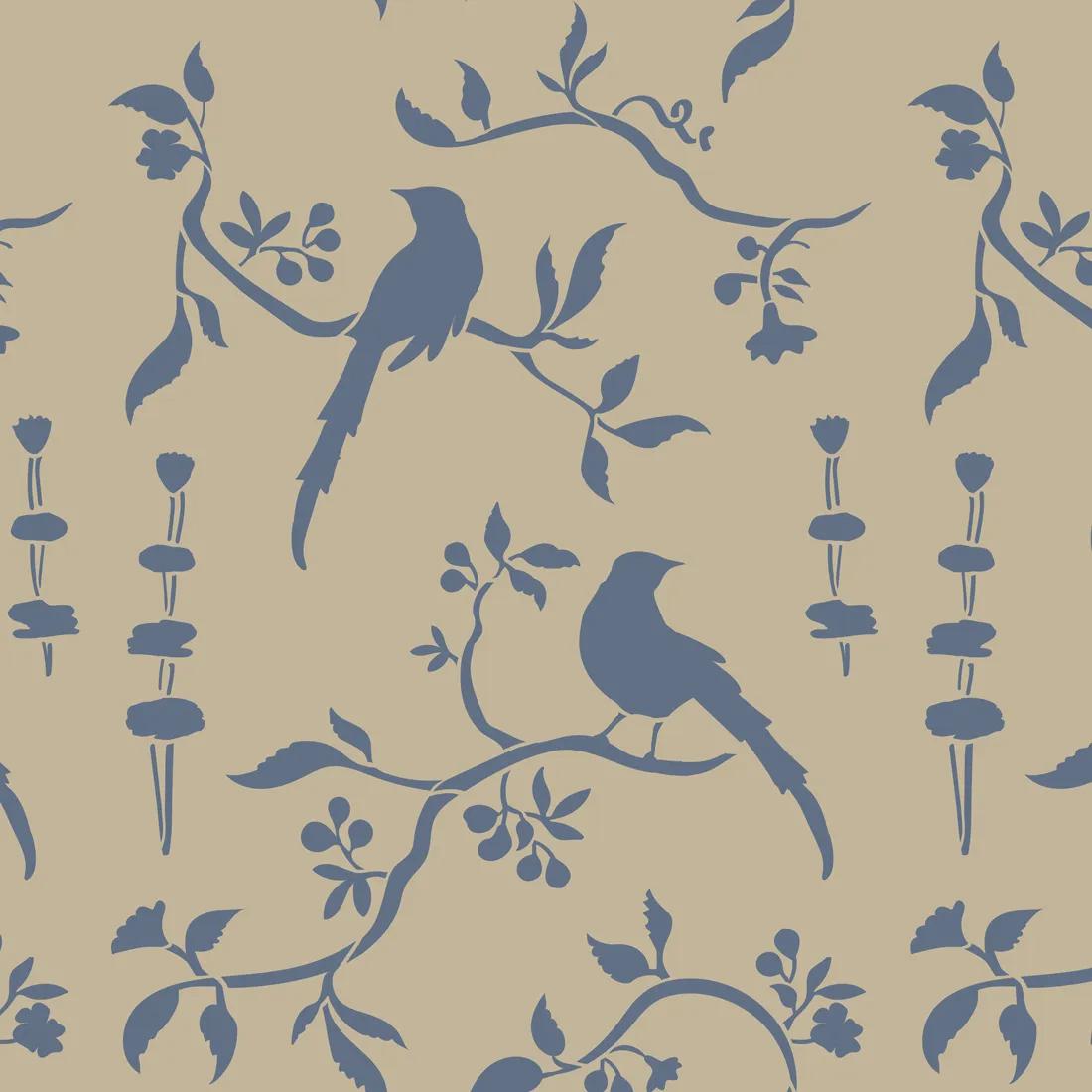 Chinoiserie Birds (A3)