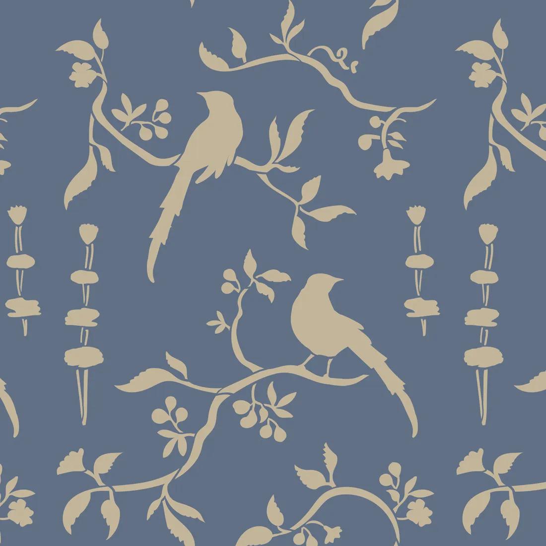 Chinoiserie Birds (A3)
