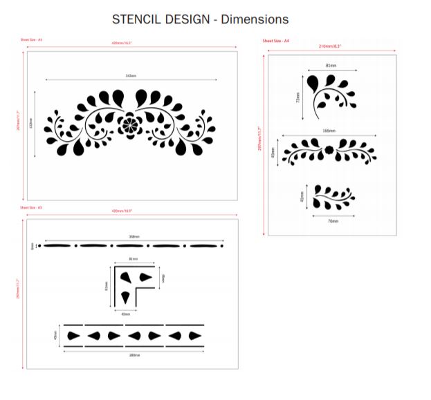 Faux Bone Inlay (A3)