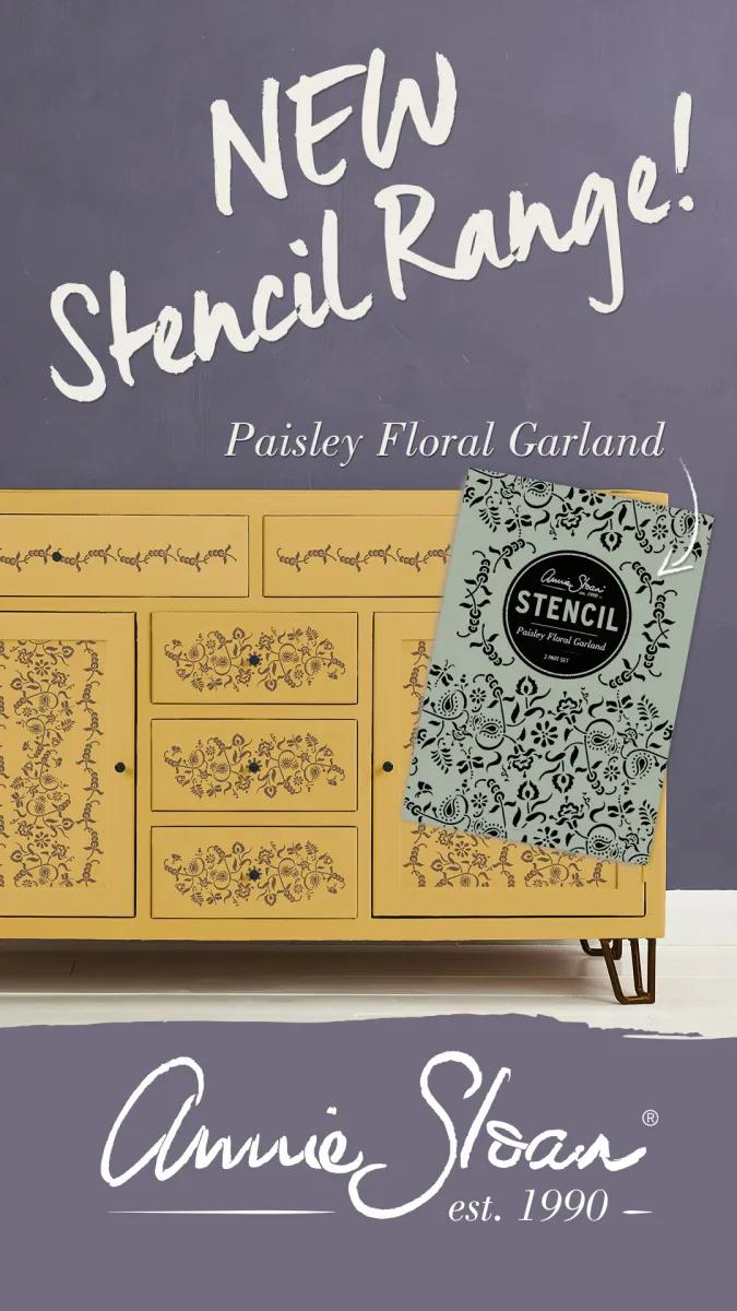 Paisley Floral Garland (A4)