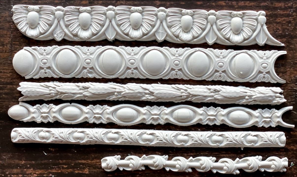 Trimmings 3 6x10 Decor Moulds (15x25cm)