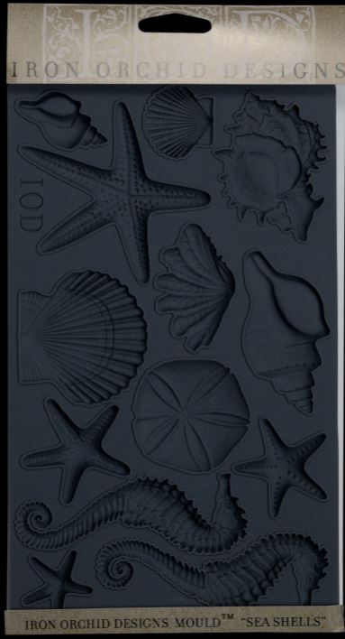 Sea Shells 6x10 Decor Moulds (15x25cm)