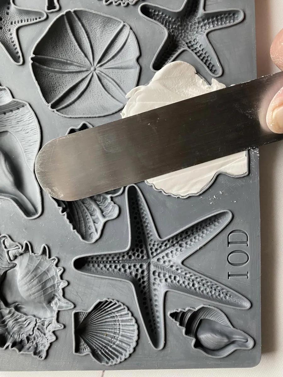 Sea Shells 6x10 Decor Moulds (15x25cm)