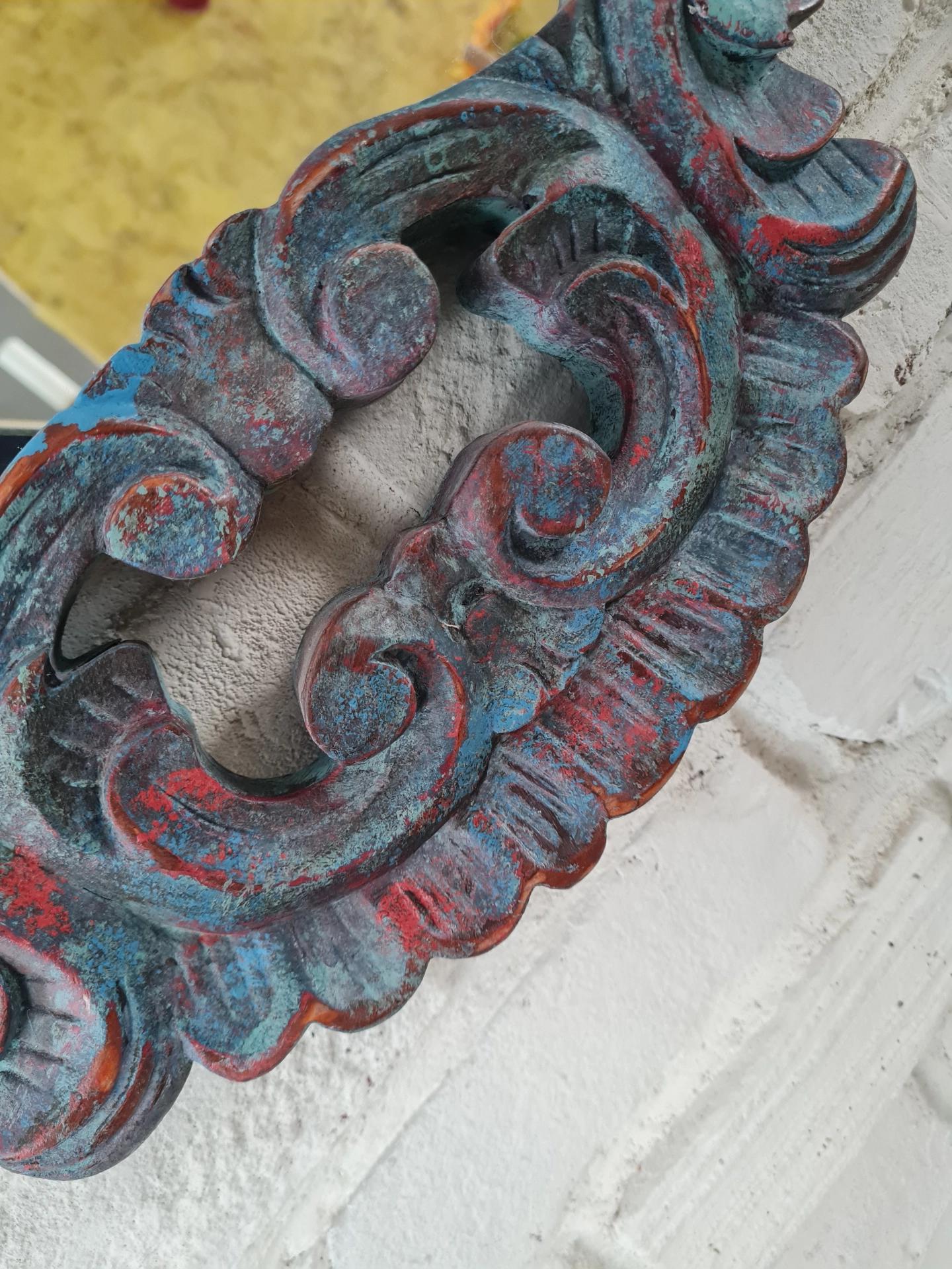 Çok Renkli Vintage Ayna